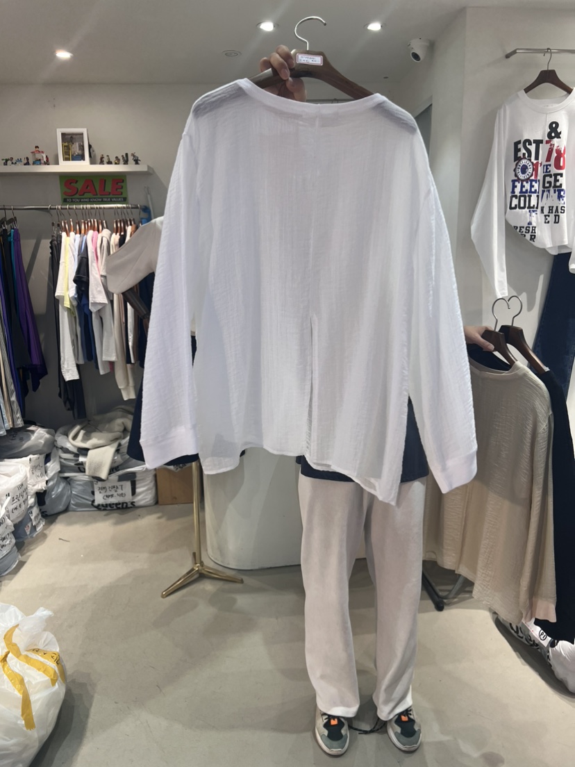 J:LYN韓國直郵東大門代購女裝新品熱賣人氣長袖T恤不含內搭J:LYN長袖T恤