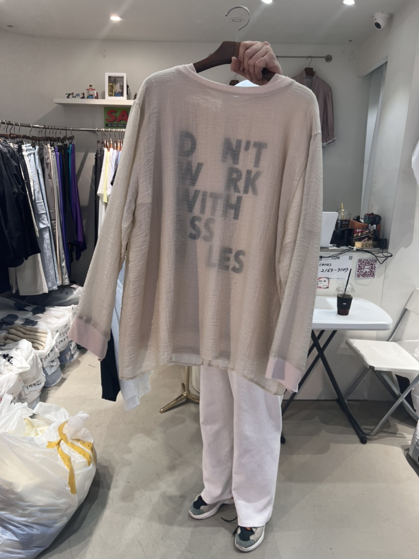 J:LYN韓國直郵東大門代購女裝新品熱賣人氣長袖T恤不含內搭J:LYN長袖T恤圖色3