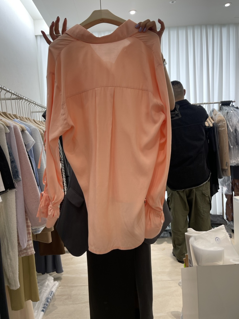 ROMAINE韓國直郵東大門實拍女裝新品24春夏推薦襯衫蕾絲衫ADDE襯衫/蕾絲衫