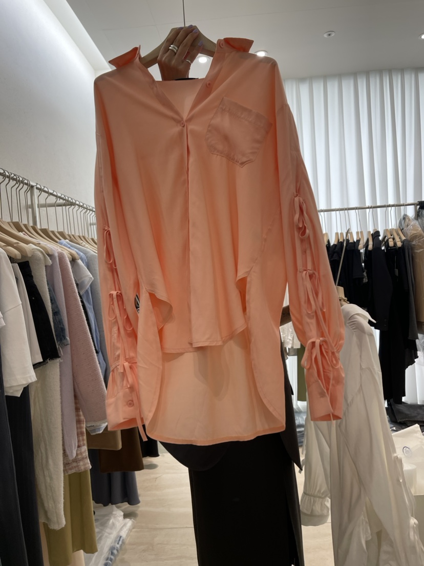 ROMAINE韓國直郵東大門實拍女裝新品24春夏推薦襯衫蕾絲衫ADDE襯衫/蕾絲衫圖色2