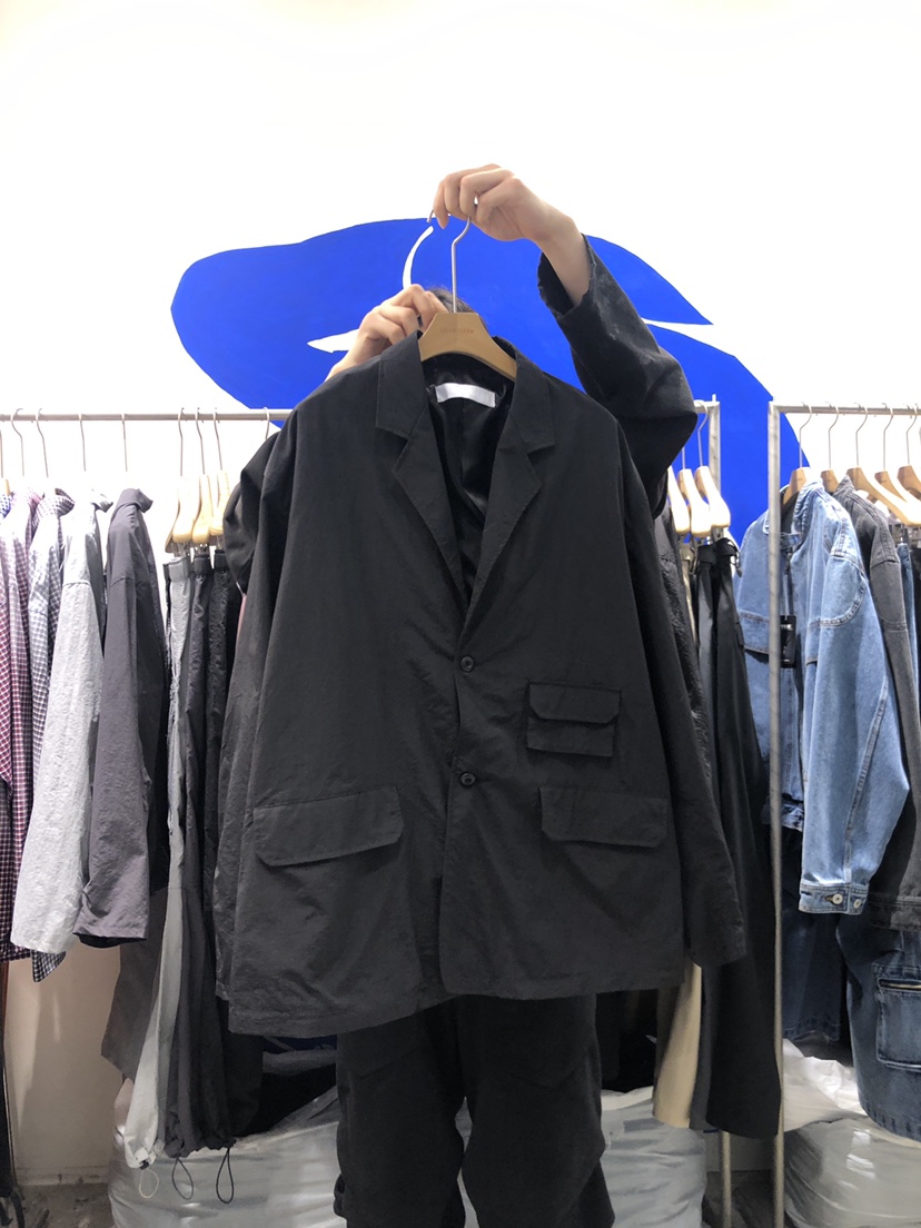 TATEMODERN-MEN UN.COIL韓國直郵東大門代購女裝新品休閑夾克TATEMODERN-男裝夾克圖色3