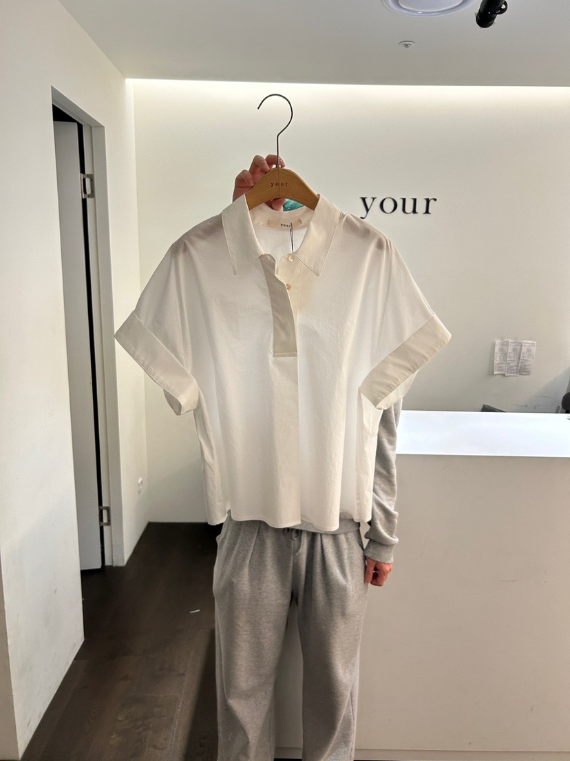YOUR-P韓國直郵東大門實拍女裝新品時尚推薦熱賣襯衫蕾絲衫YOUR-P襯衫/蕾絲衫
