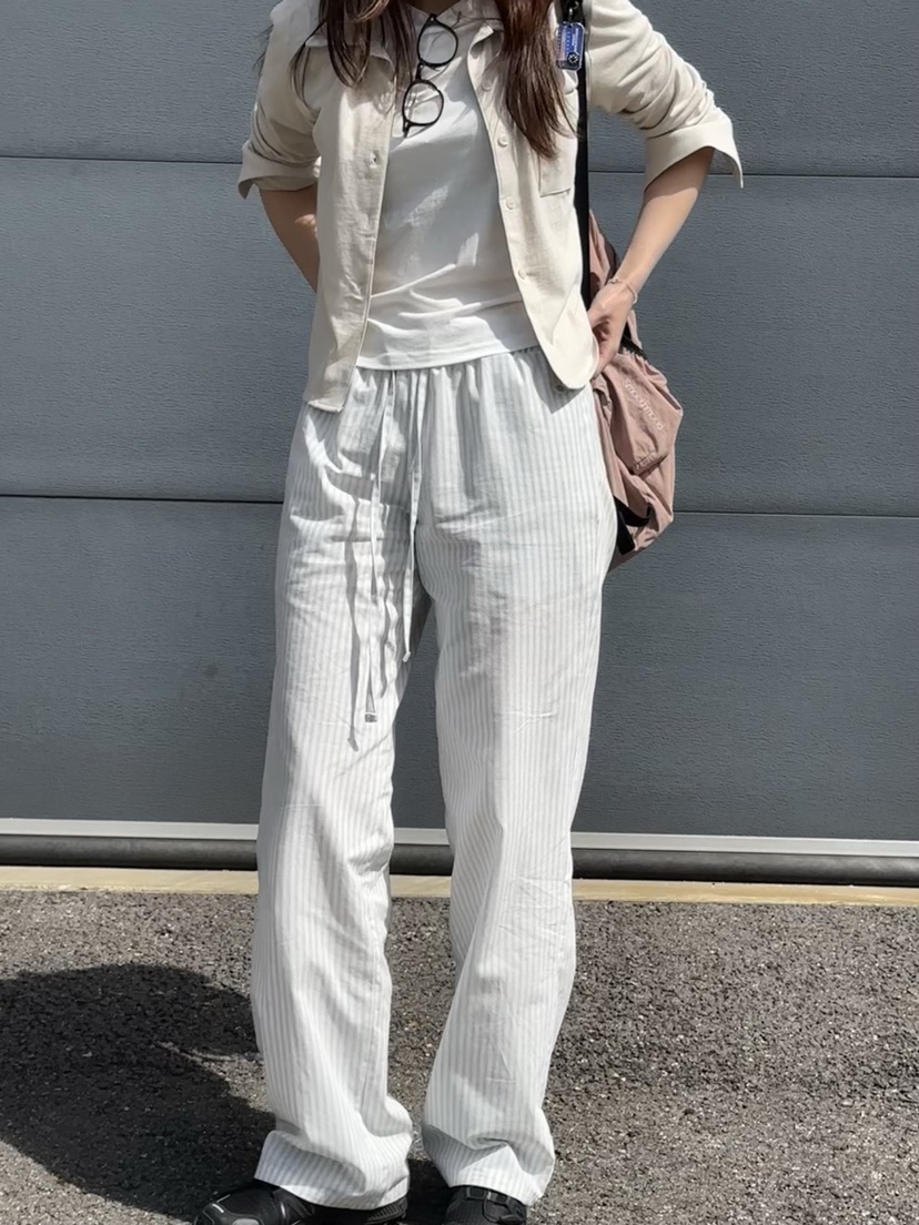 Amaden直郵韓國代購女裝新品休閑推薦人氣24春夏時尚休閑褲Amaden休閑褲