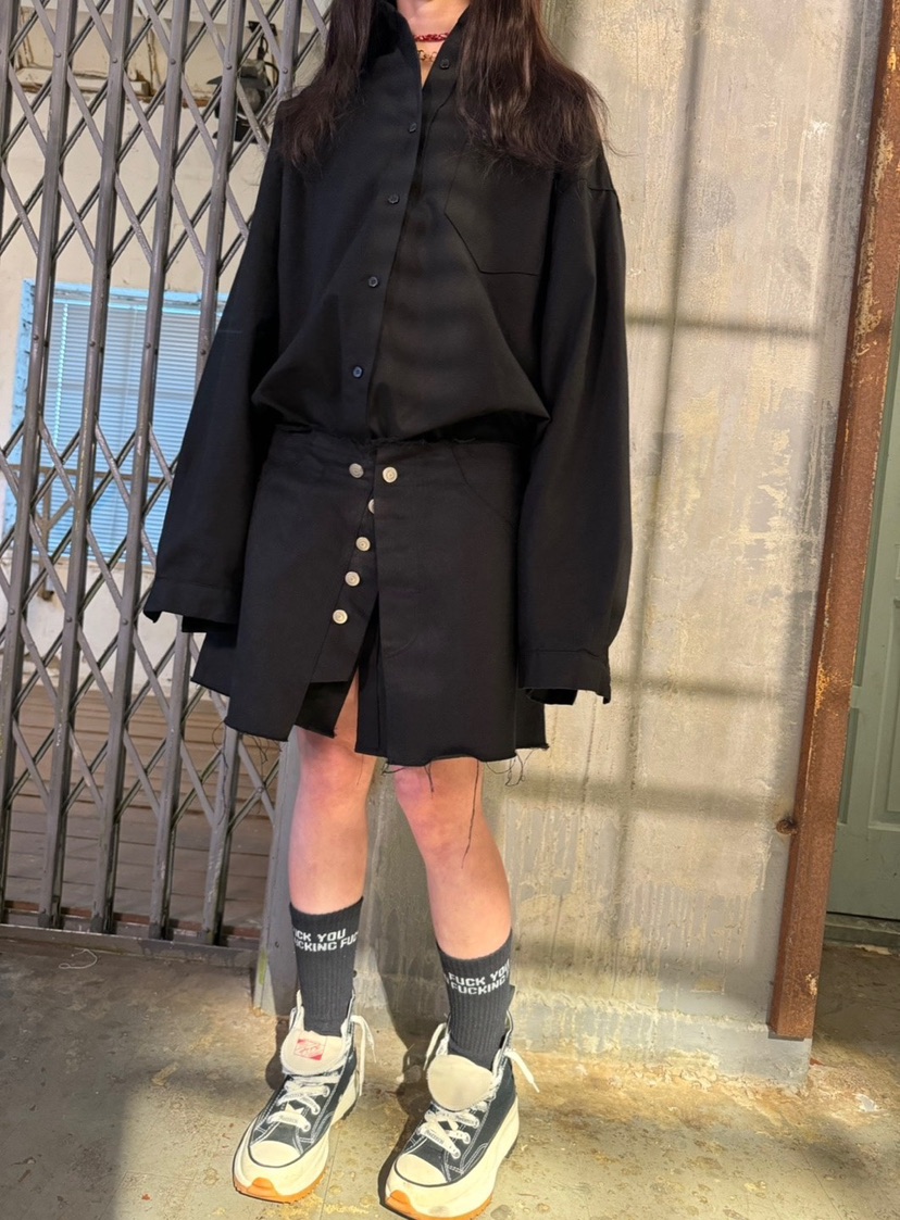 FRANC韓國直郵東大門實拍女裝新品休閑推薦人氣24春夏連衣裙FRANC連衣裙