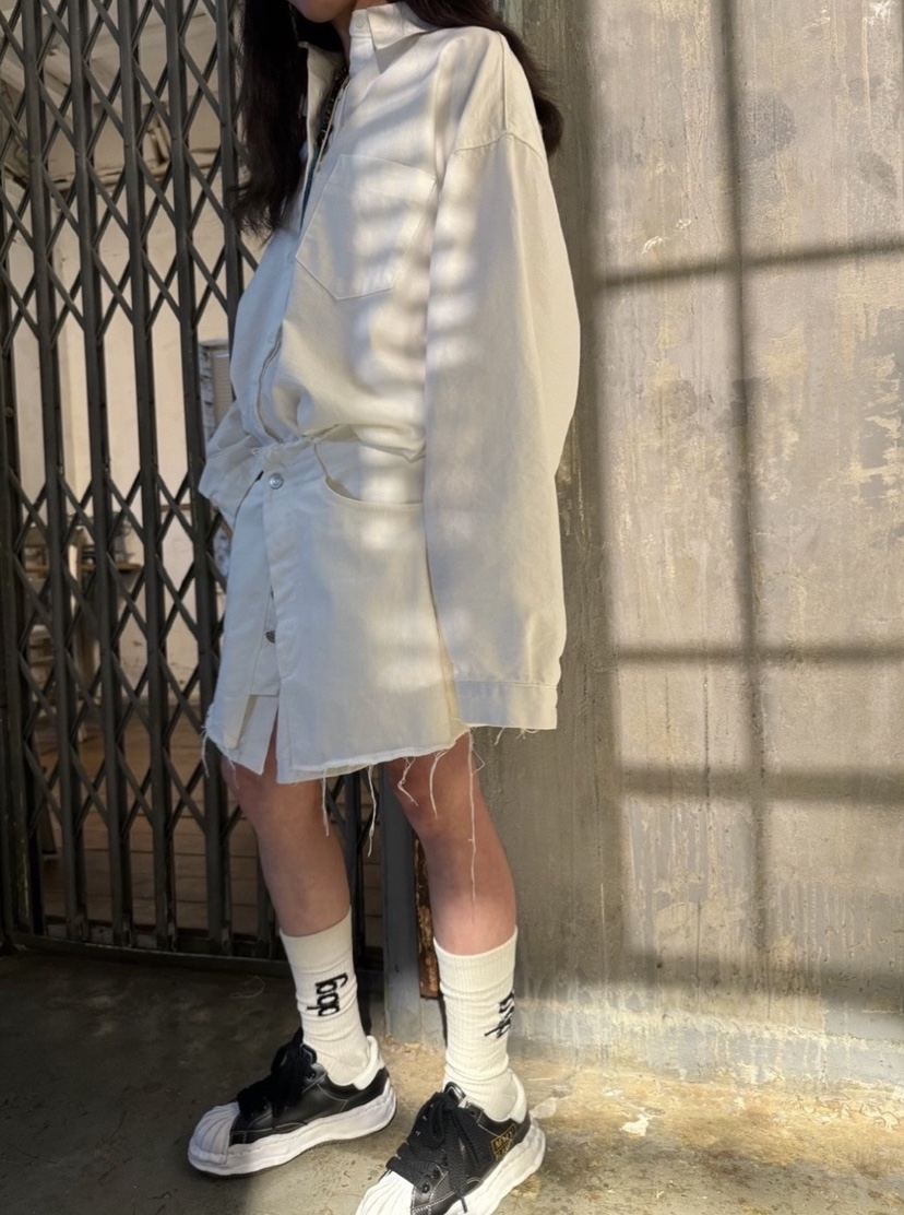 FRANC韓國直郵東大門實拍女裝新品休閑推薦人氣24春夏連衣裙FRANC連衣裙