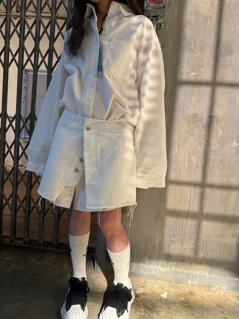 FRANC韓國直郵東大門實拍女裝新品休閑推薦人氣24春夏連衣裙FRANC連衣裙