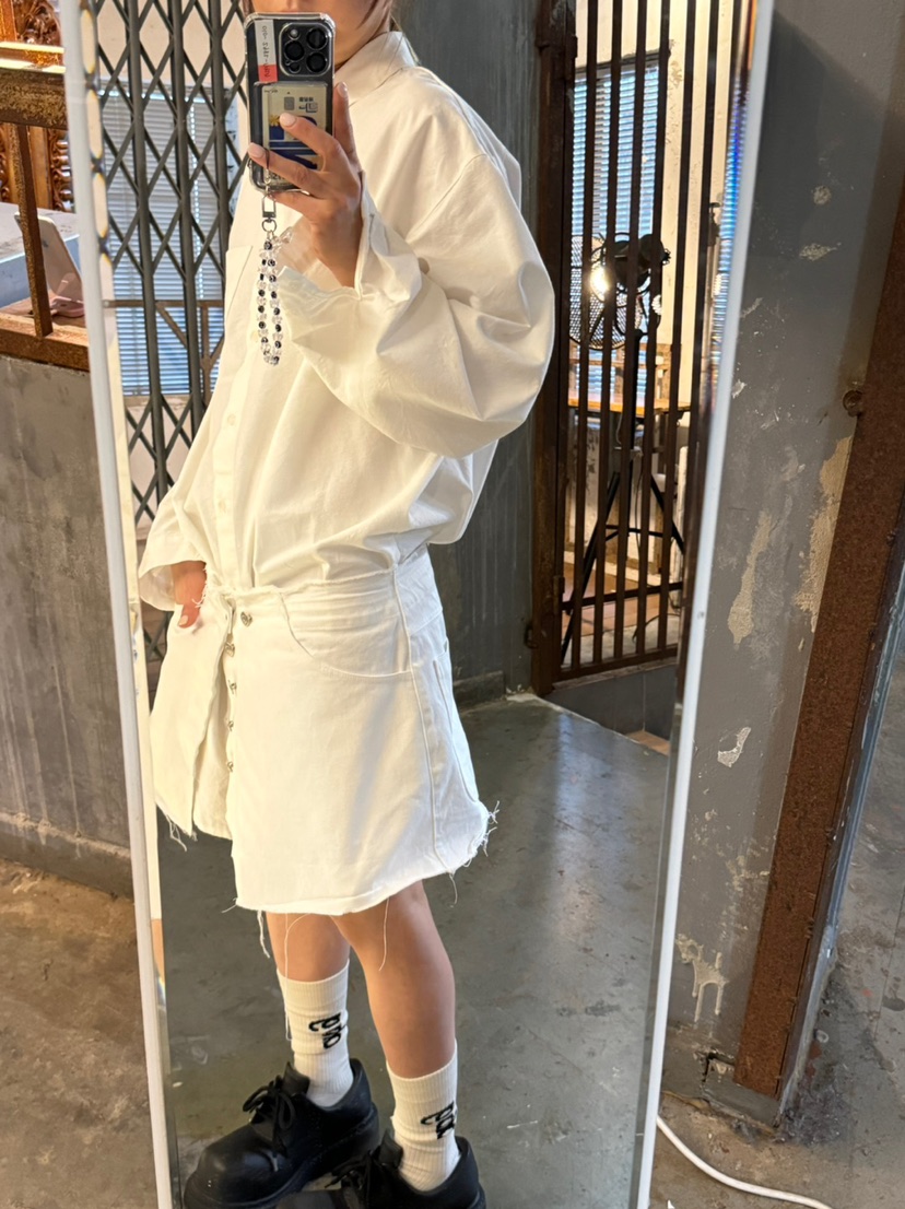 FRANC韓國直郵東大門實拍女裝新品休閑推薦人氣24春夏連衣裙FRANC連衣裙