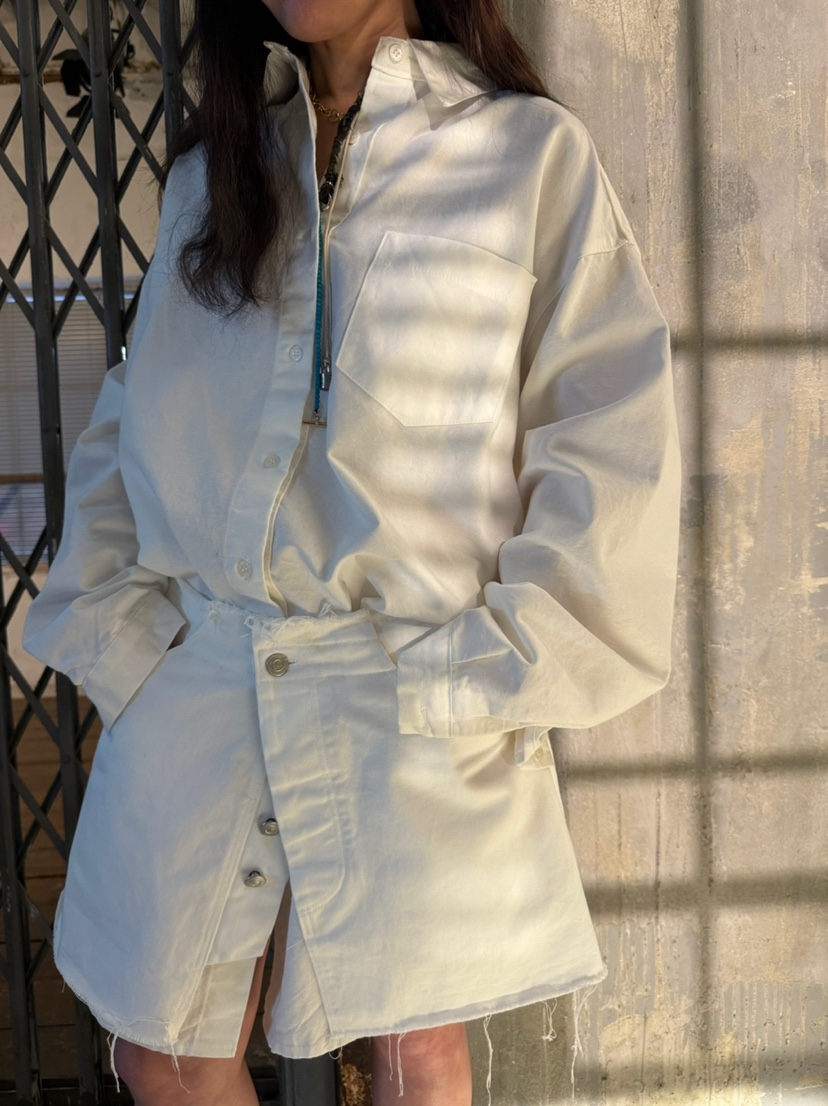 FRANC韓國直郵東大門實拍女裝新品休閑推薦人氣24春夏連衣裙FRANC連衣裙圖色1