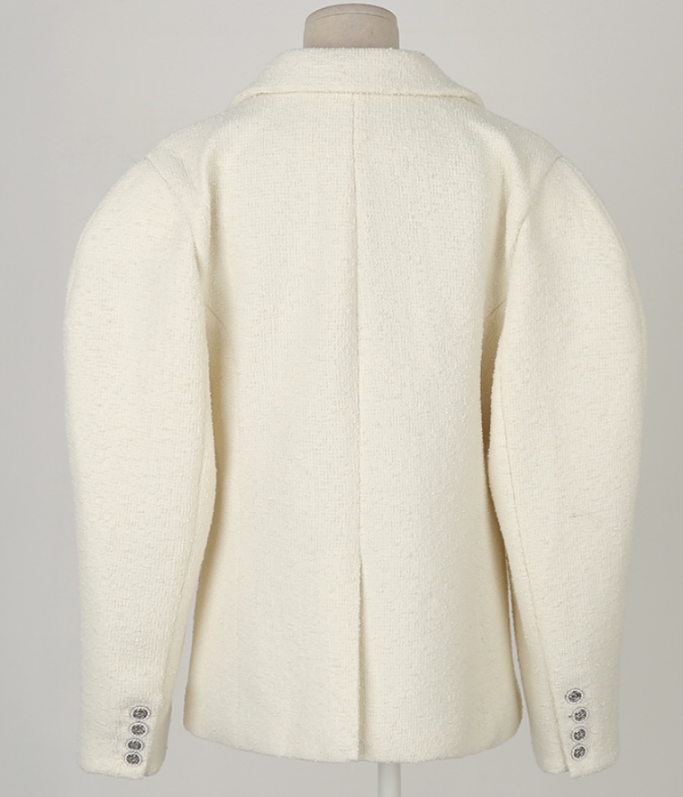 LEA/ASHER-J韓國直郵東大門代購女裝新品職業熱賣夾克花呢이향夾克