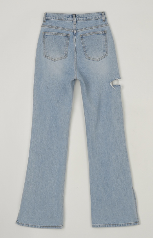 LEA/ASHER-J直郵韓國代購女裝新款推薦人氣時尚24春夏牛仔褲이향牛仔褲