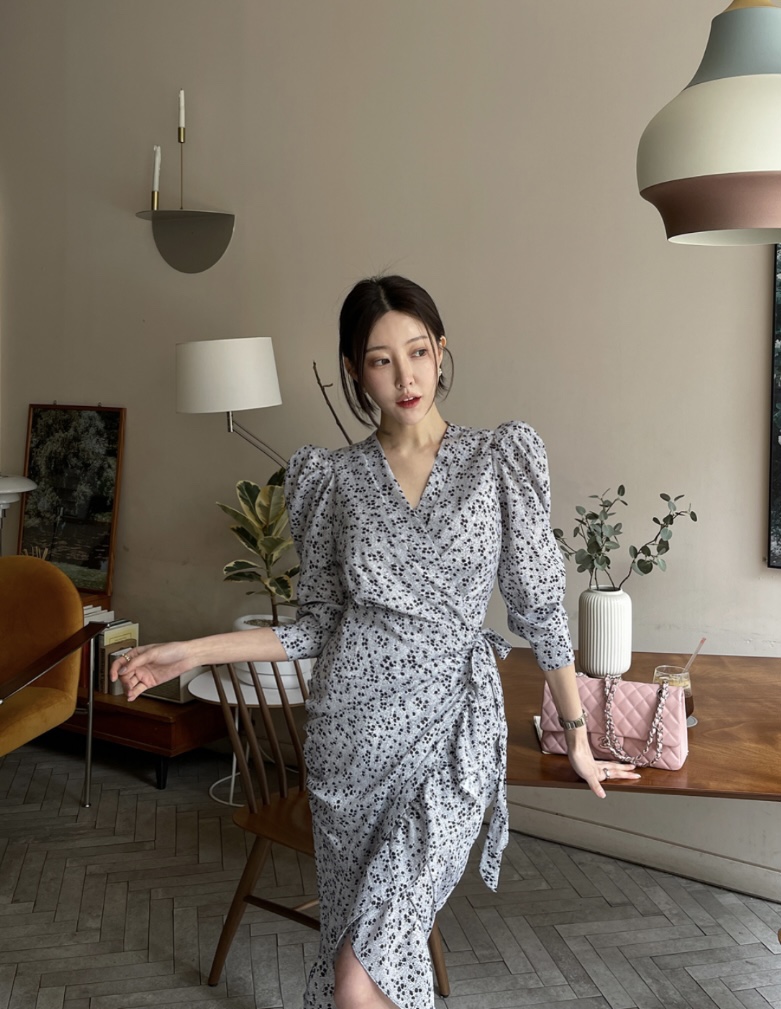 LEA/ASHER-J韓國直郵東大門代購女裝新品人氣推薦職業連衣裙이향連衣裙