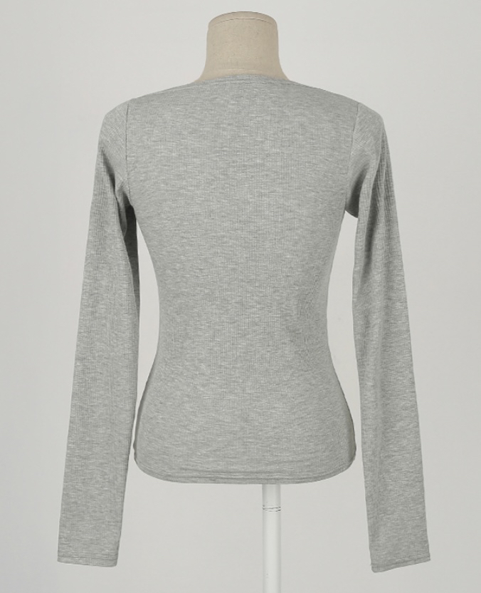 LEA/ASHER-J韓國直郵東大門代購女裝新款職業人氣長袖T恤이향長袖T恤