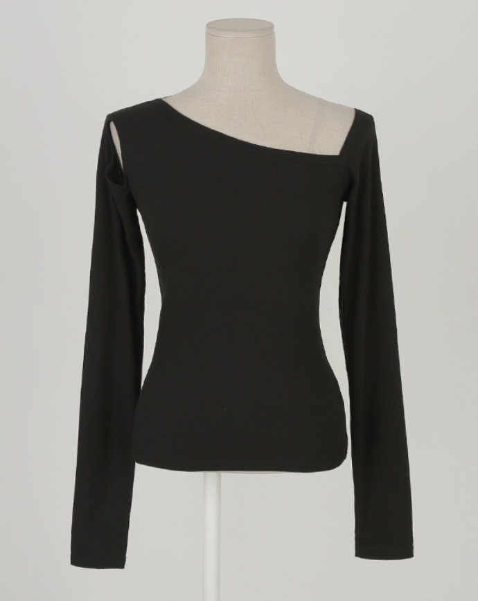 LEA/ASHER-J韓國直郵東大門代購女裝新款職業人氣長袖T恤이향長袖T恤圖色2