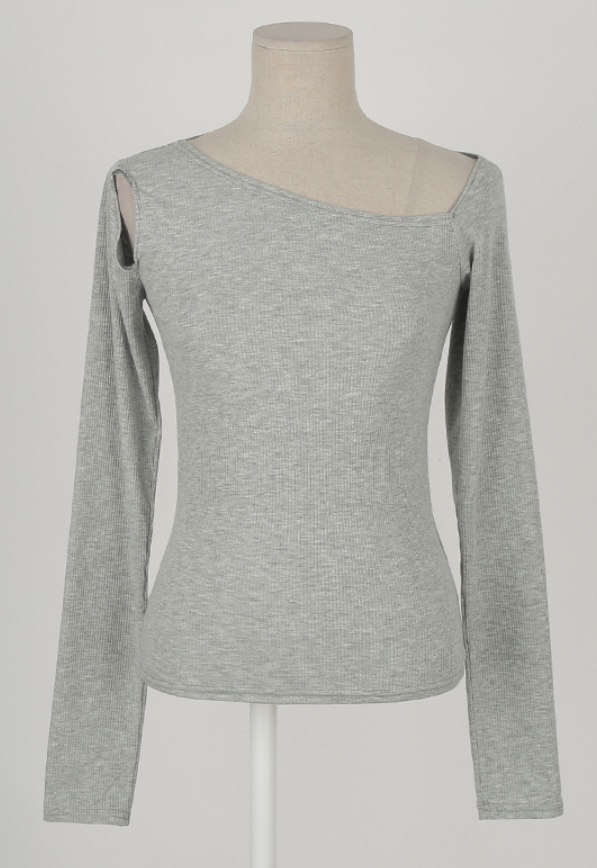 LEA/ASHER-J韓國直郵東大門代購女裝新款職業人氣長袖T恤이향長袖T恤圖色3