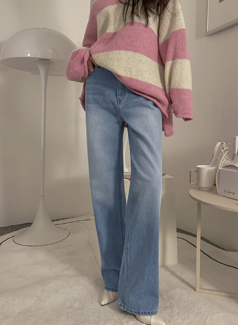 LEA/ASHER-J韓國直郵東大門代購女裝新款時尚真品推薦牛仔褲이향牛仔褲