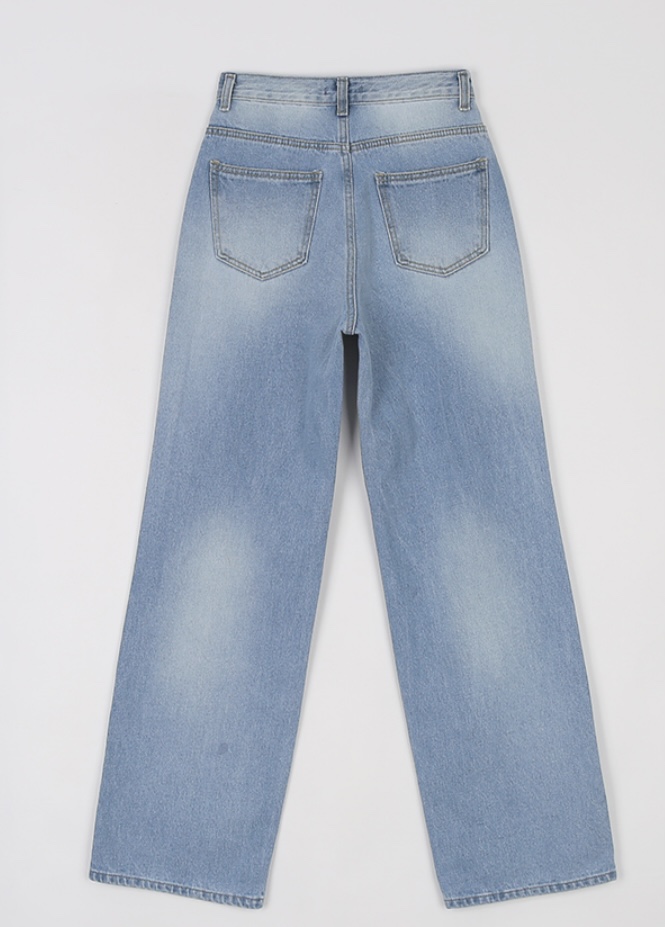 LEA/ASHER-J韓國直郵東大門代購女裝新款時尚真品推薦牛仔褲이향牛仔褲