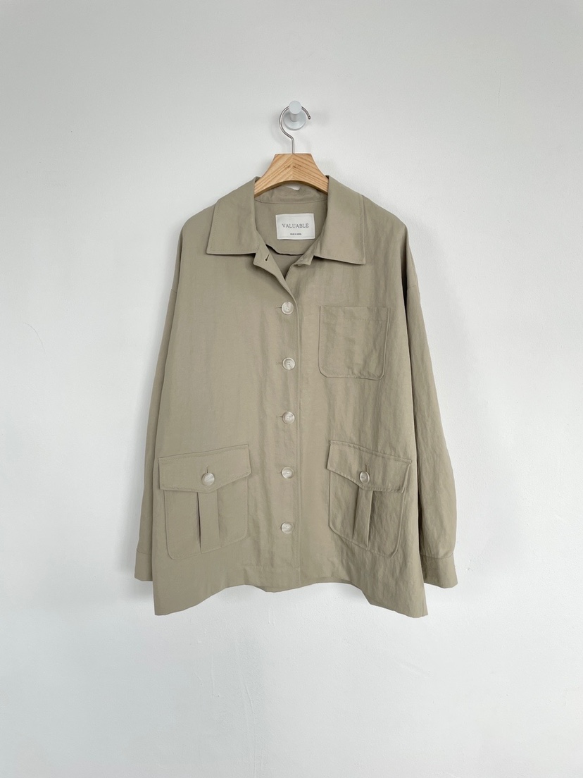 VALUABLE韓國直郵東大門實拍女裝新品職業休閑時尚24春夏夾克VALUABLE夾克圖色2