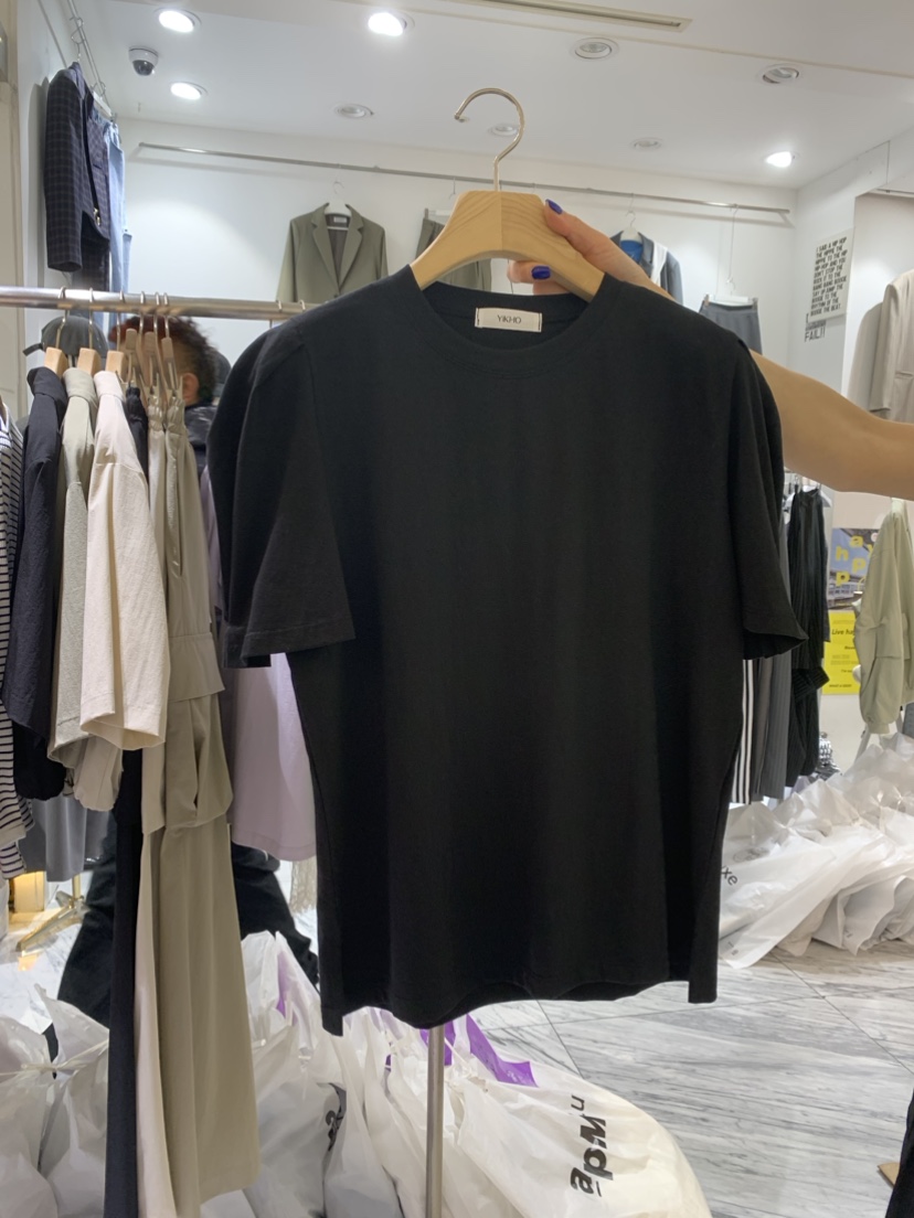 YIKHO STYLE韓國直郵東大門實拍女裝新款真品時尚熱賣推薦T恤YIKHO STYLET恤圖色5