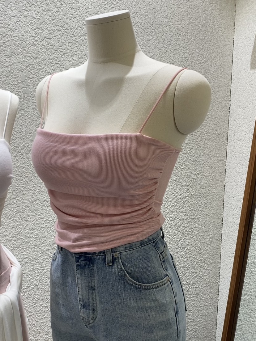 N BROWN韓國直郵東大門實拍女裝新品休閑推薦24春夏吊帶背心N BROWN吊帶/背心