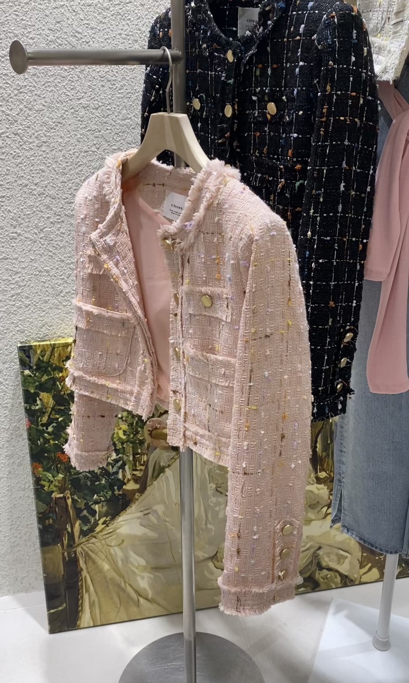 N BROWN直郵韓國代購女裝新款熱賣24春夏推薦真品人氣夾克N BROWN夾克
