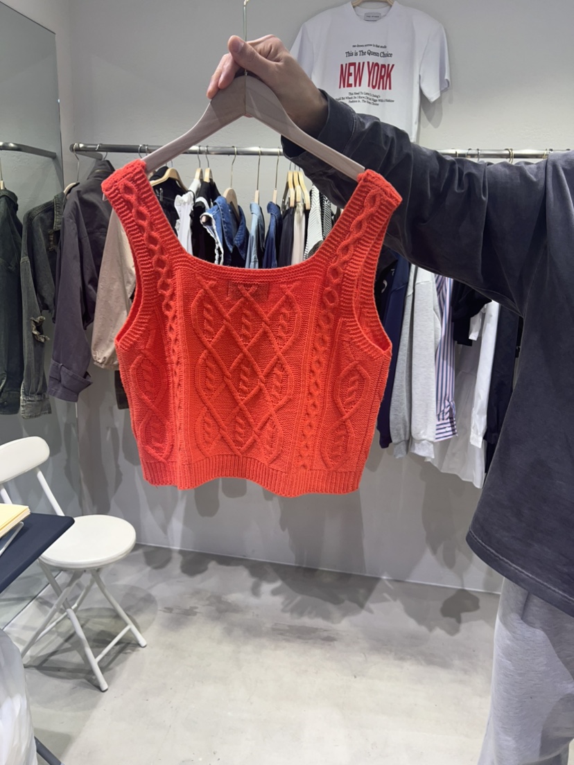 THE OTHER韓國直郵女裝新品職業人氣推薦時尚24春夏吊帶背心THE OTHER吊帶/背心