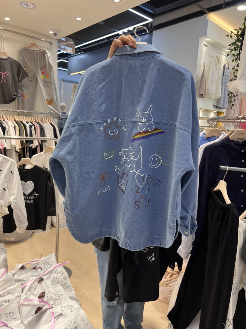 UNDERSTAR_VINTAGE韓國直郵東大門代購女裝新品24春夏襯衫蕾絲衫UNDERSTAR_VINTAGE襯衫/蕾絲衫