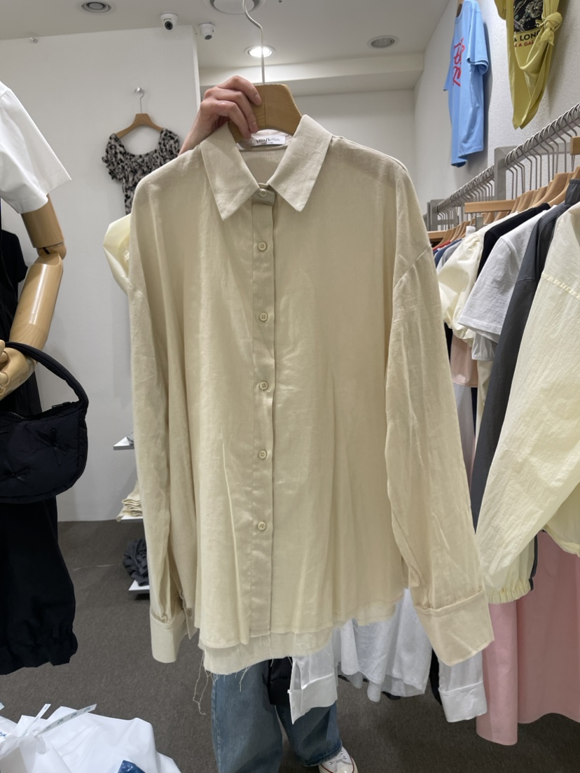 VILLABUTTON韓國直郵東大門實拍女裝新品時尚24春夏襯衫蕾絲衫VILLABUTTON襯衫/蕾絲衫