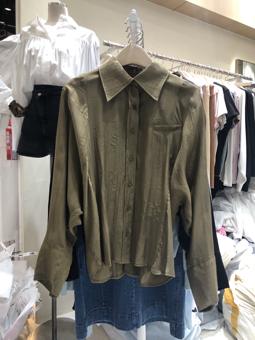 VINTAGE VIBE韓國直郵東大門實拍女裝新款休閑推薦襯衫蕾絲衫VINTAGE VIBE襯衫/蕾絲衫圖色2