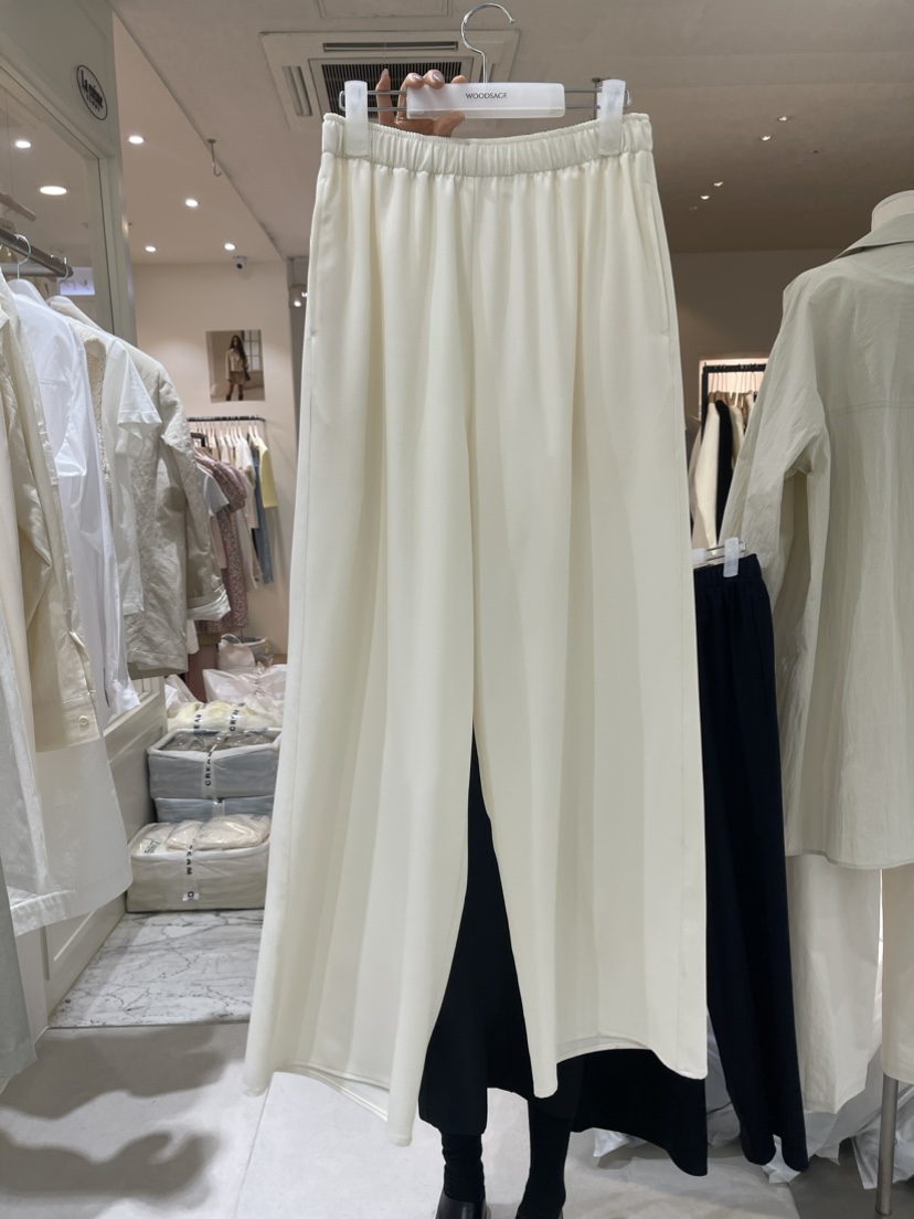 WOOD SAGE韓國直郵東大門實拍女裝新品職業推薦24春夏休閑褲WOOD SAGE休閑褲