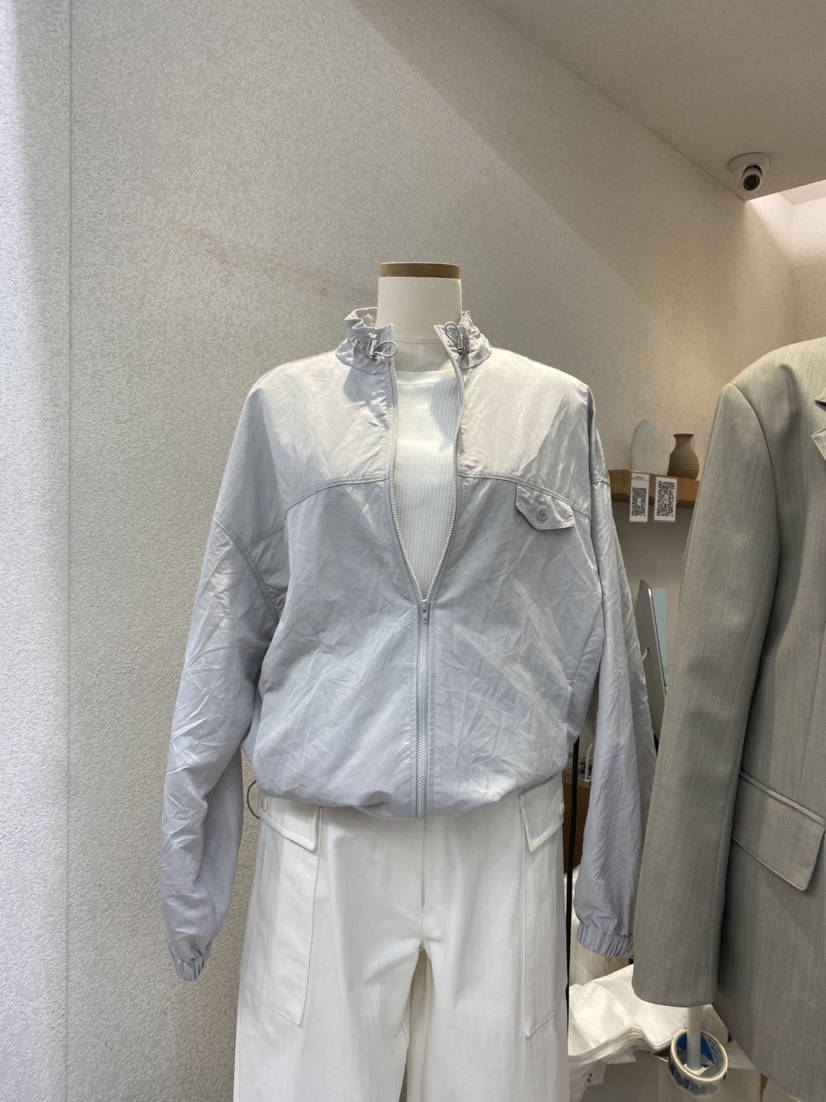FLOOR直郵韓國代購女裝新品休閑推薦24春夏職業真品熱賣夾克DRESS ROOM夾克圖色2