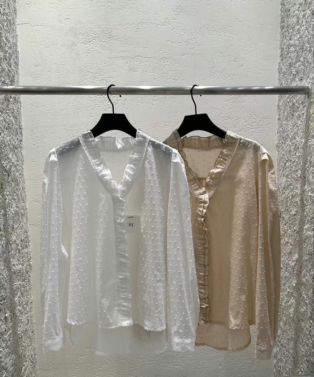 REFLEUR直郵韓國代購女裝新款休閑熱賣時尚真品職業襯衫蕾絲衫EVERY MOMENT襯衫/蕾絲衫