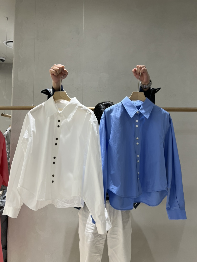 BAIE OUD韓國直郵女裝新品休閑24春夏推薦真品襯衫蕾絲衫BAIE OUD/OFCEDRE襯衫/蕾絲衫