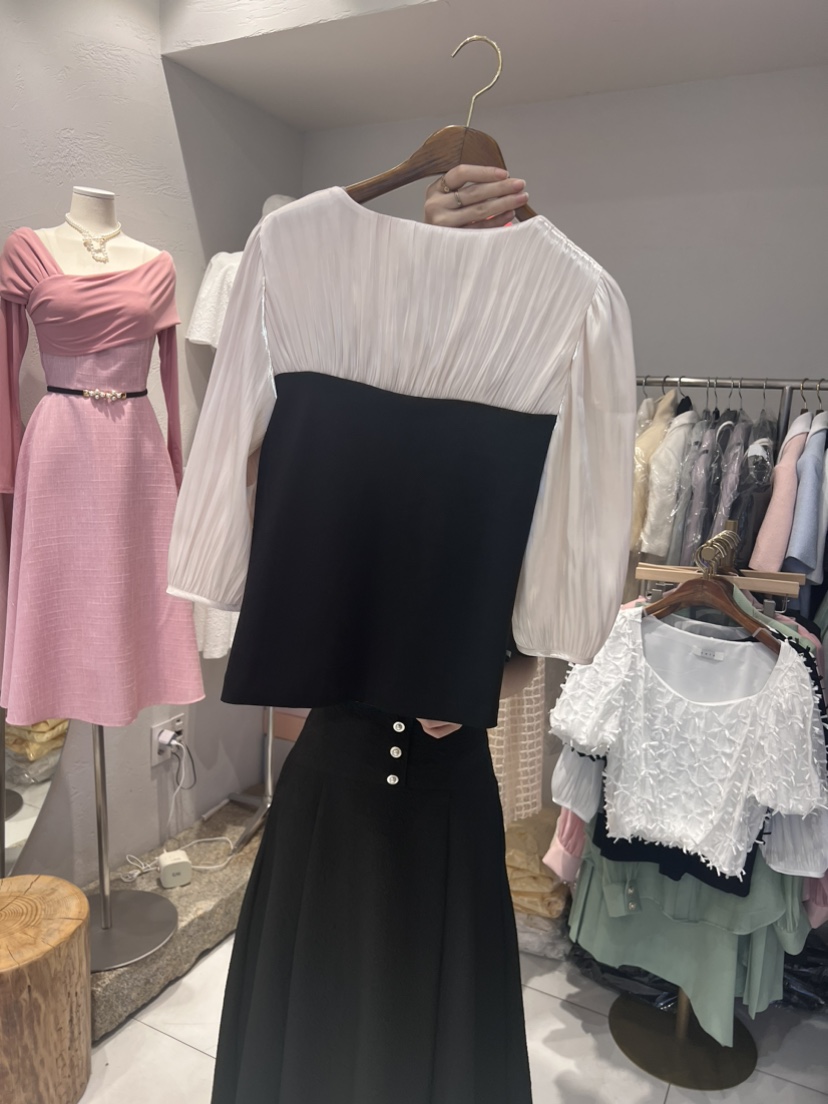 Cat.s韓國直郵女裝新品職業人氣推薦熱賣休閑時尚襯衫蕾絲衫Cat.s____襯衫/蕾絲衫