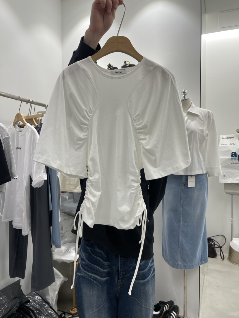 GRETA.Y韓國直郵東大門代購女裝新品人氣真品職業休閑時尚T恤GRETA.YT恤