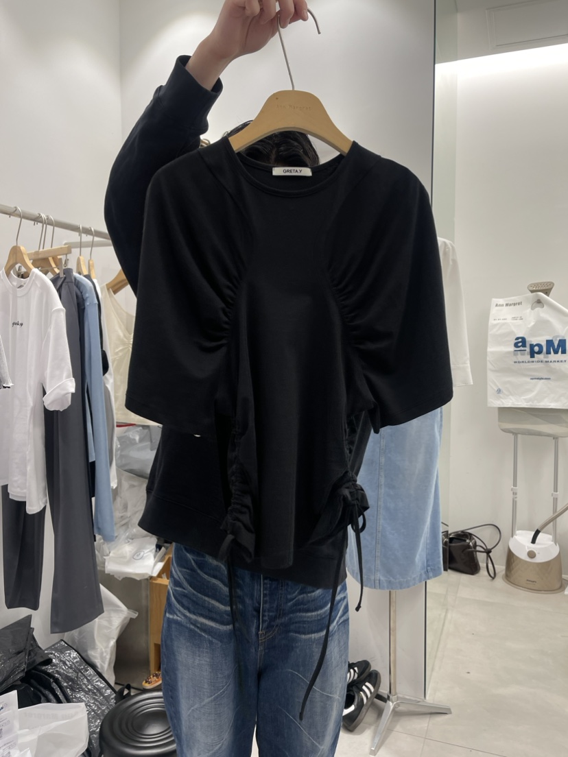 GRETA.Y韓國直郵東大門代購女裝新品人氣真品職業休閑時尚T恤GRETA.YT恤圖色2