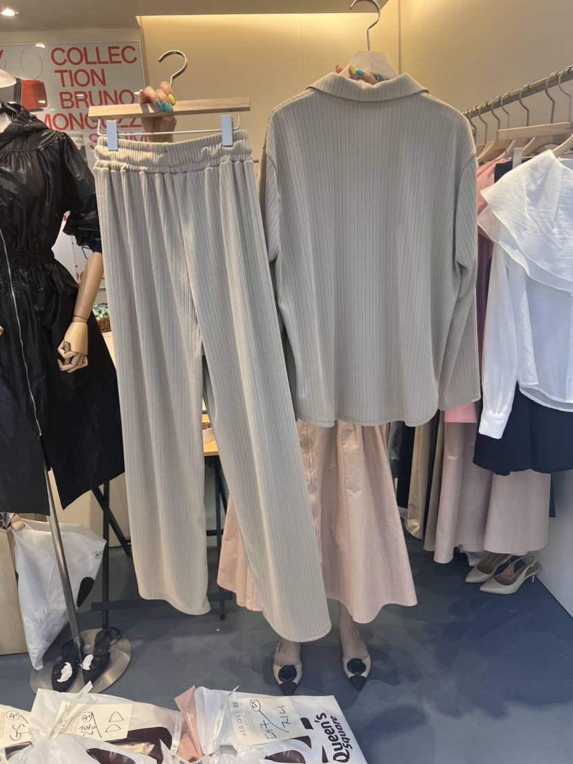 NEROLI韓國直郵東大門代購女裝新品推薦熱賣人氣休閑24春夏套裝HUAHUA套裝