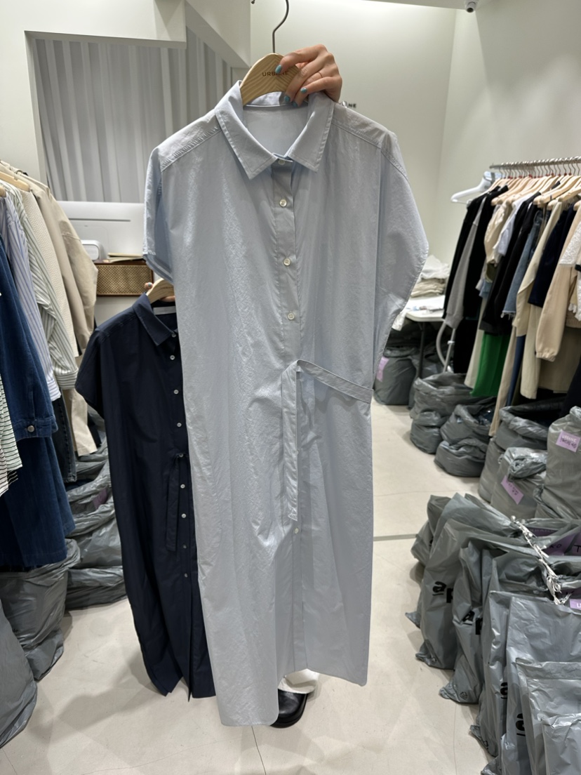 URBANE-P韓國直郵東大門代購女裝新品人氣休閑時尚連衣裙長款URBANE-P連衣裙