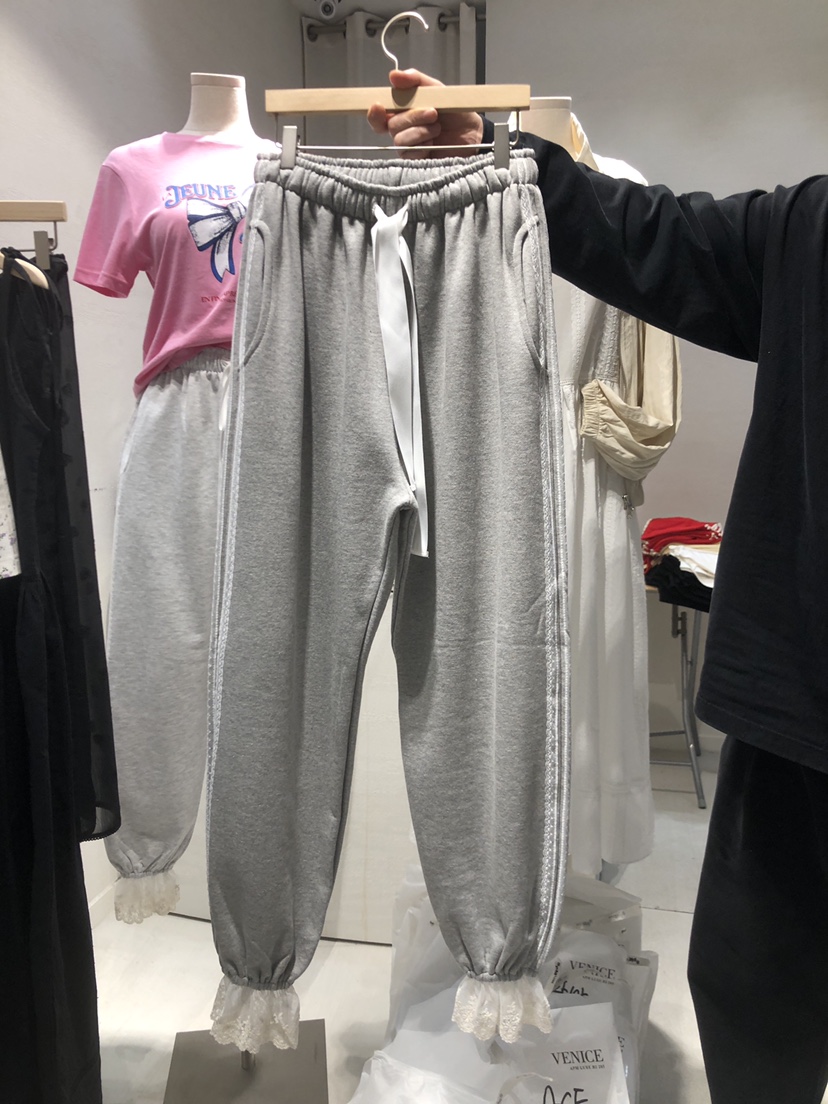 VENICE韓國直郵女裝新品推薦時尚職業24春夏人氣熱賣休閑褲VENICE休閑褲圖色2