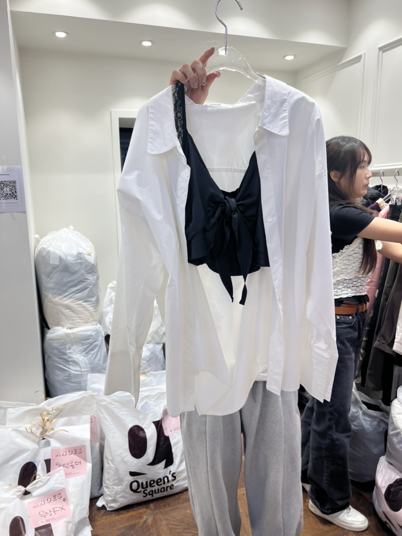 ANOES韓國直郵東大門實拍女裝新款真品休閑24春夏時尚套裝ANOES套裝圖色1