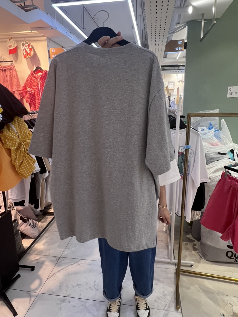 B-TYPE韓國直郵東大門代購女裝新品熱賣時尚真品人氣休閑T恤B-TYPET恤