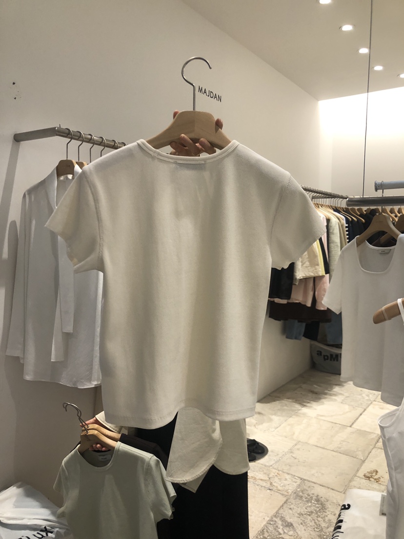 MAJDAN韓國直郵女裝新品真品熱賣職業休閑推薦時尚人氣24春夏T恤MAJDANT恤
