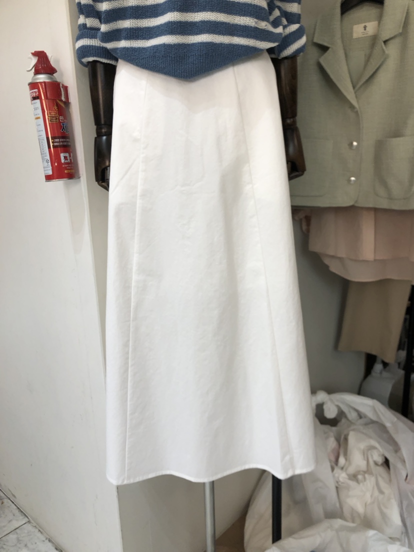 OBJET韓國直郵女裝新品時尚職業人氣真品休閑推薦熱賣24春夏長裙love us u/OBJET長裙圖色1