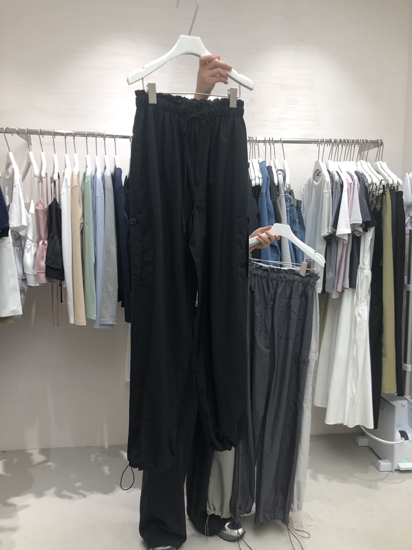 VERY WELL韓國直郵女士新品真品休閑熱賣時尚人氣24春夏休閑褲my juni休閑褲圖色5