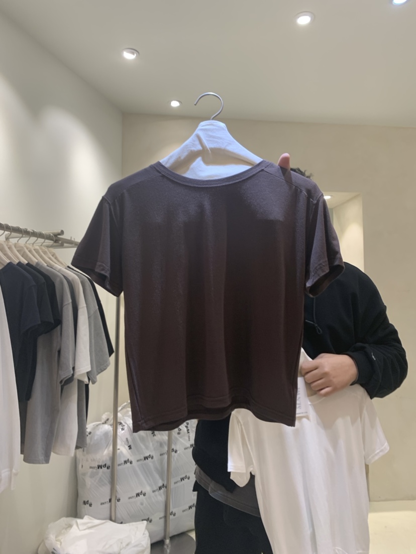 WANTS韓國直郵東大門實拍女裝新品24春夏推薦時尚熱賣T恤DENISET恤圖色2
