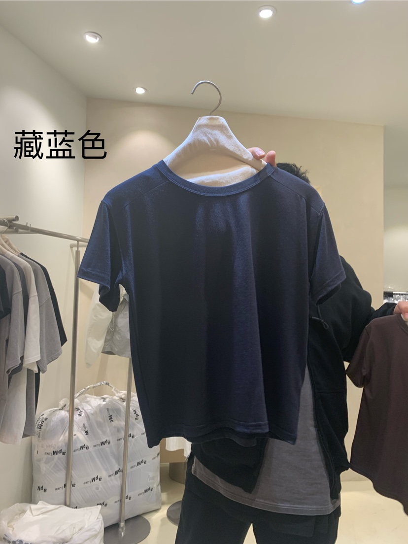 WANTS韓國直郵東大門實拍女裝新品24春夏推薦時尚熱賣T恤DENISET恤圖色3