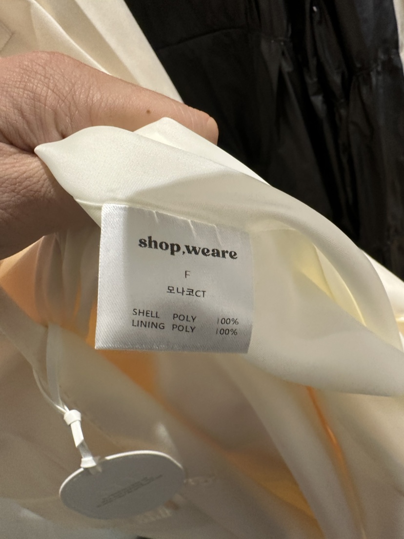 WE ARE/WELOVER韓國直郵東大門實拍女士新品時尚長款風衣SHOP_WE ARE長款風衣