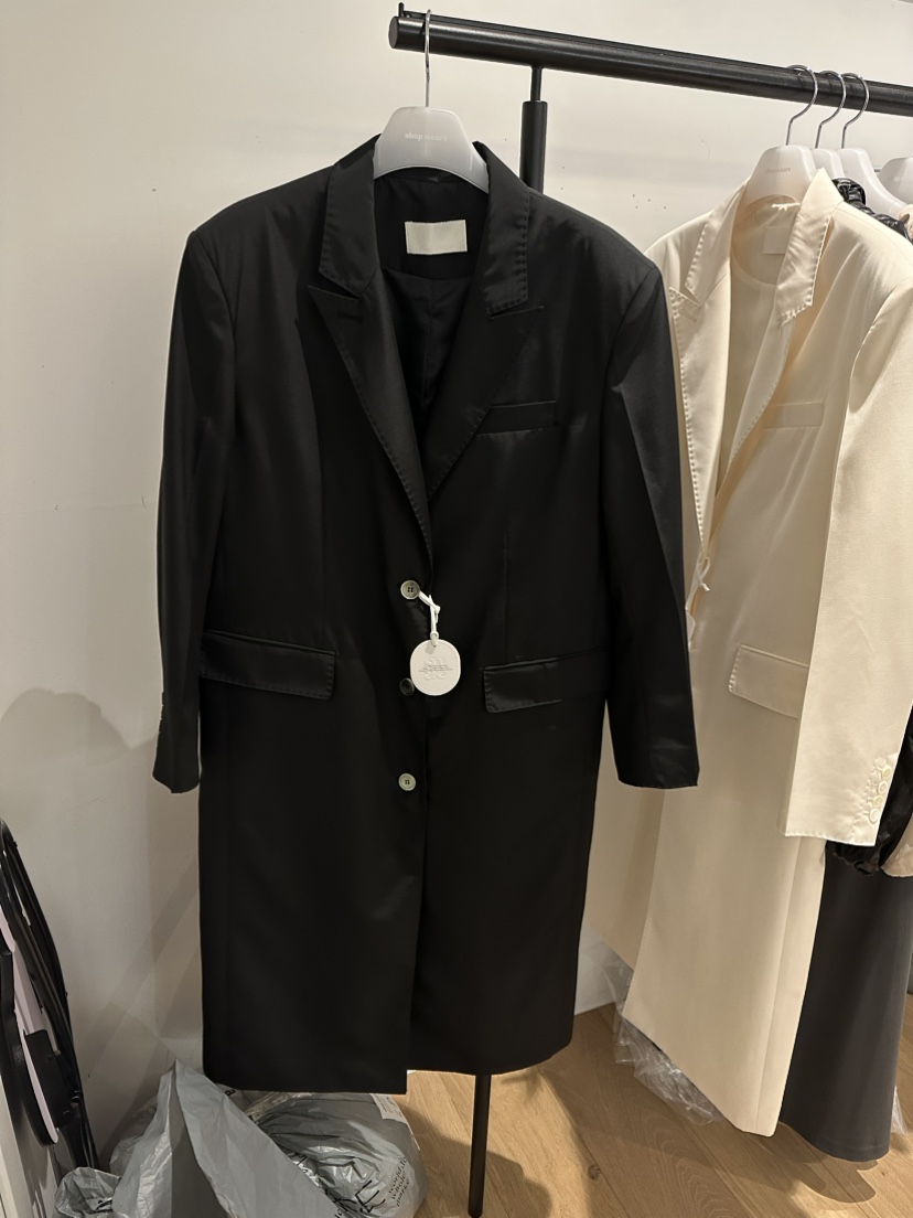 WE ARE/WELOVER韓國直郵東大門實拍女士新品時尚長款風衣SHOP_WE ARE長款風衣圖色2