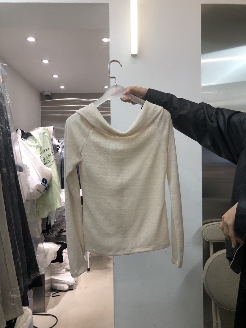 WEARABLE韓國直郵女士新品職業真品時尚推薦熱賣24春夏長袖T恤WEARABLE長袖T恤