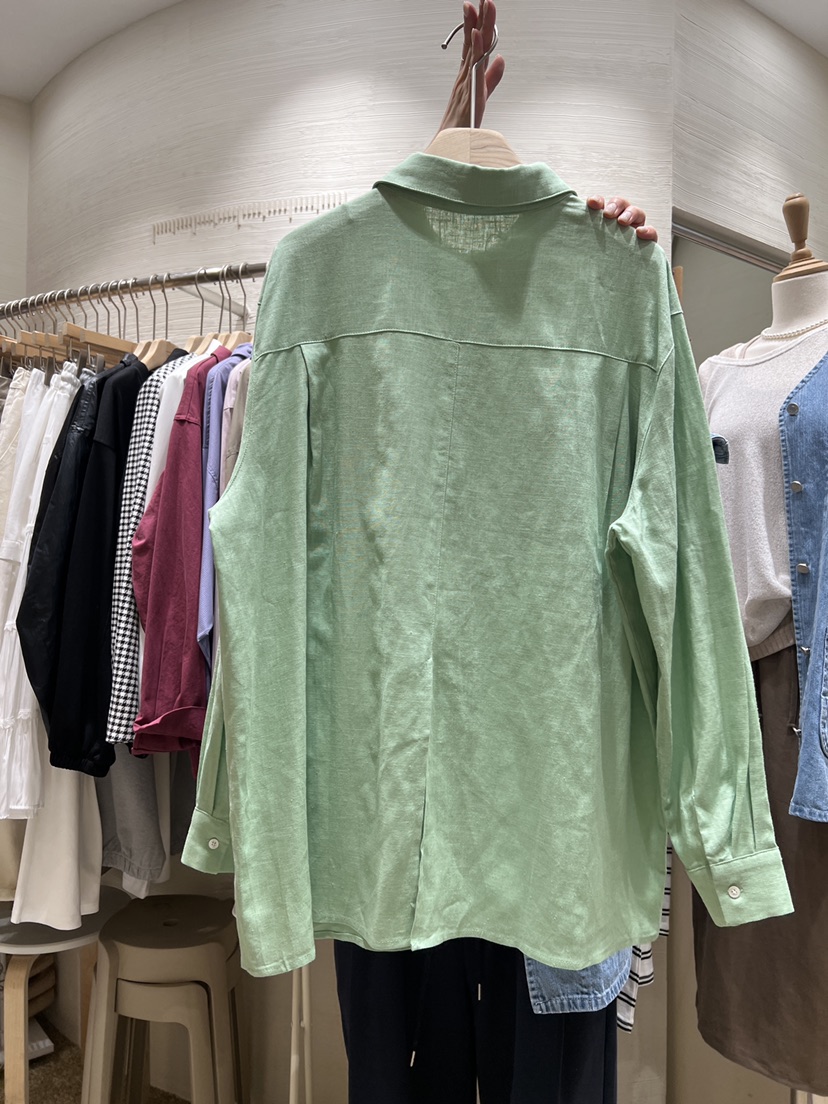 CM直郵韓國代購女裝新品24春夏時尚職業熱賣真品外套口袋CM外套