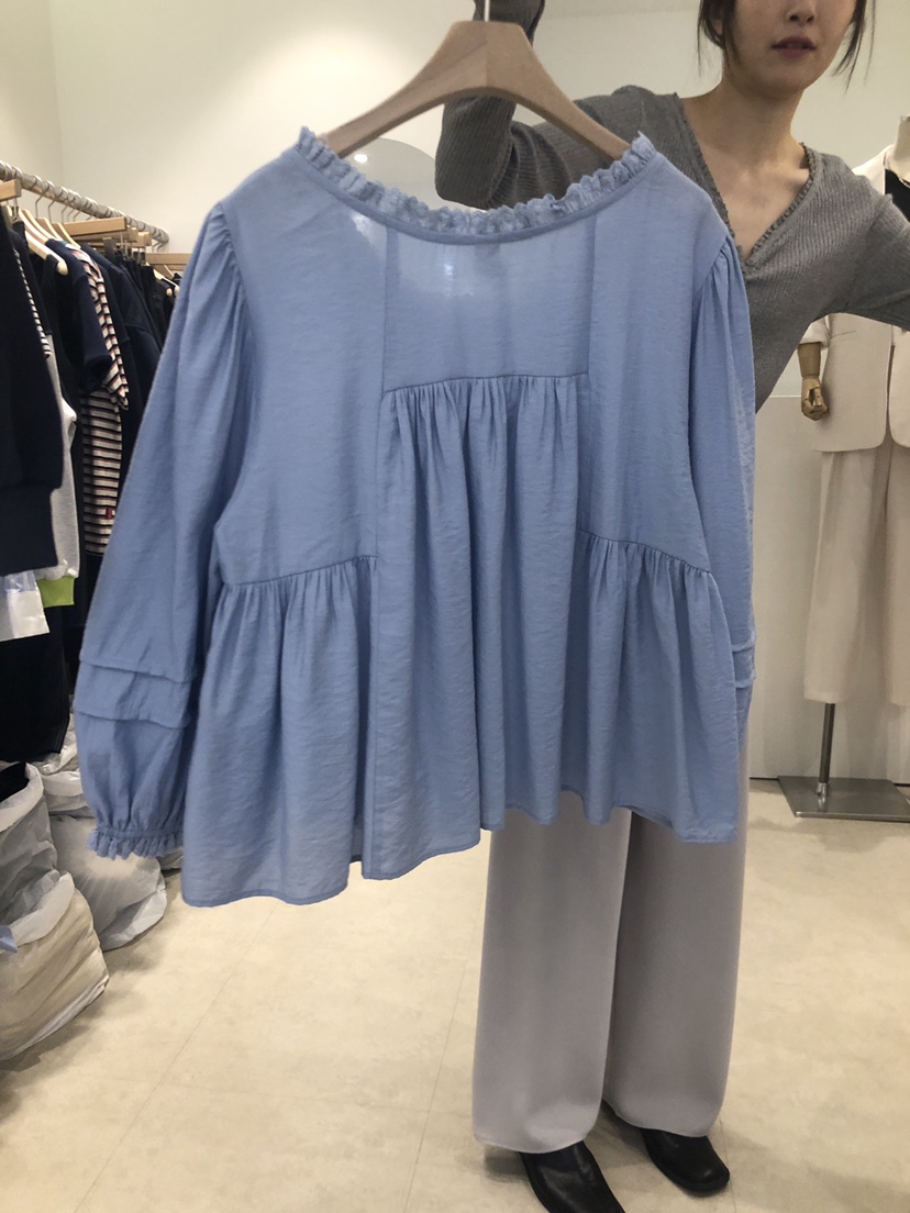 FAR韓國直郵東大門實拍女裝新品時尚真品休閑推薦襯衫蕾絲衫X-MOOD襯衫/蕾絲衫